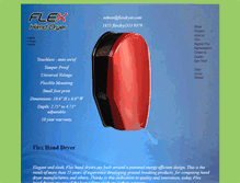 Tablet Screenshot of flexdryer.com